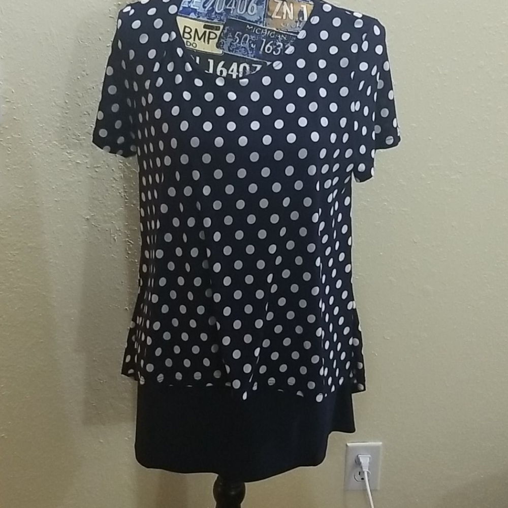 Polka dot top